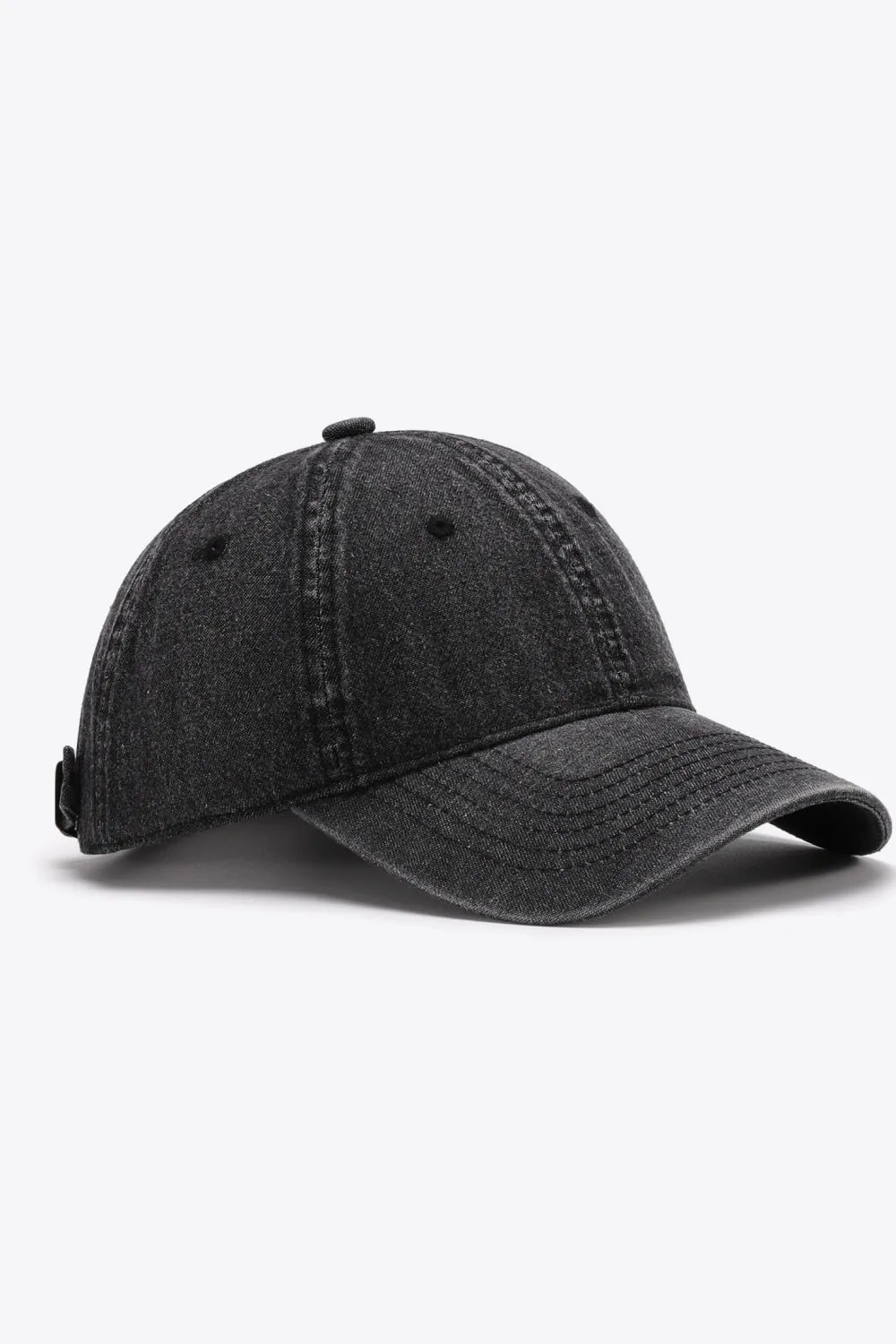 Plain Adjustable Baseball Cap