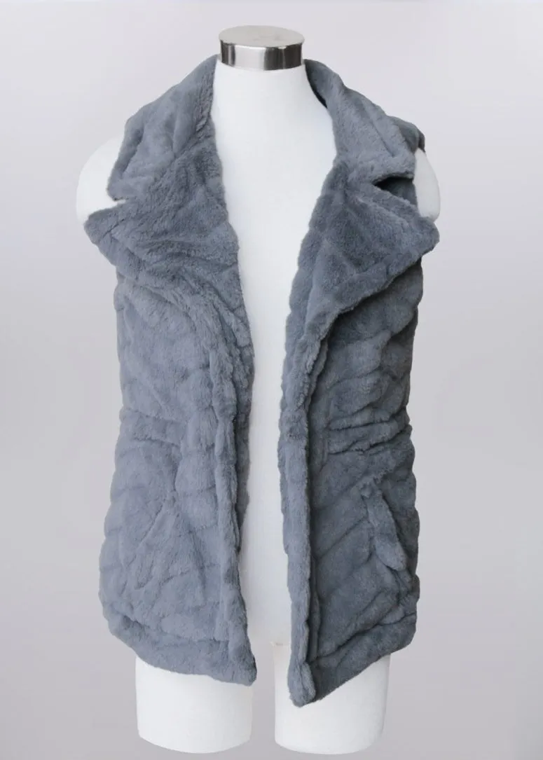 Reversible Faux Fur Vest