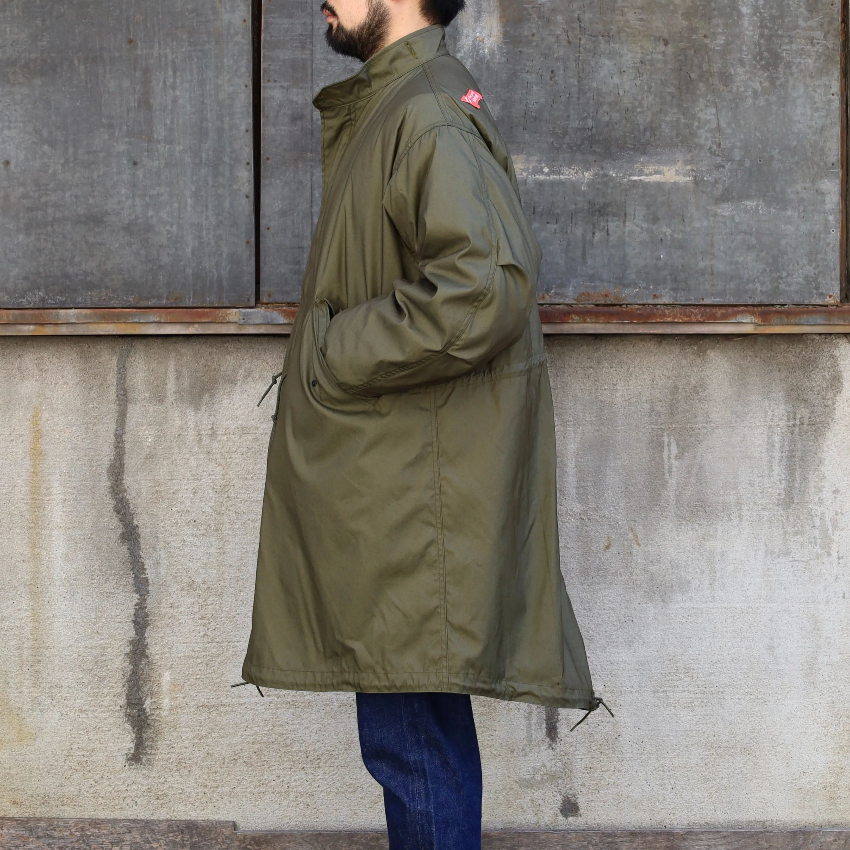 RMFC M65 FISHTAIL PARKA VINTAGE POPLIN  with DOWN LINER OLIVE