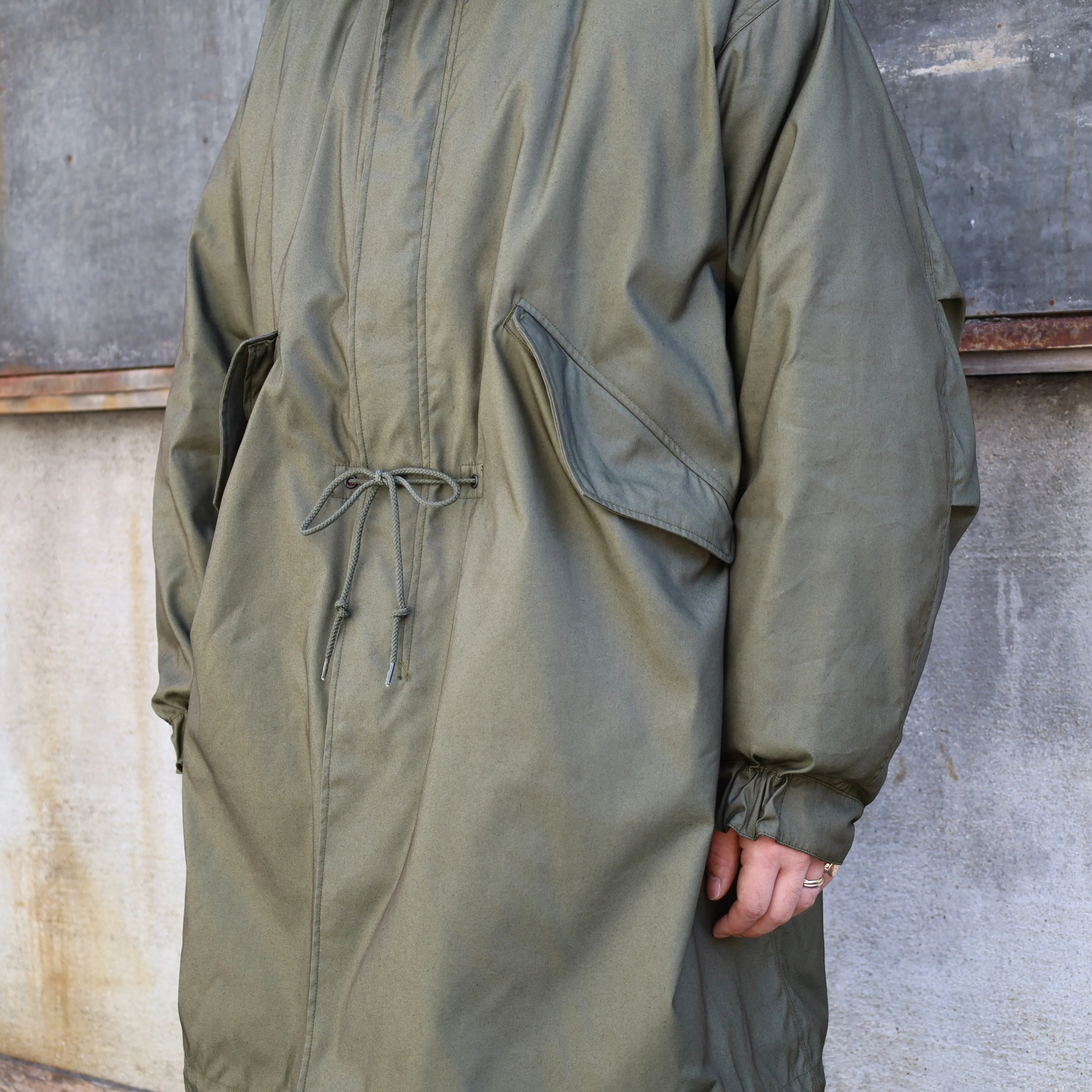 RMFC M65 FISHTAIL PARKA VINTAGE POPLIN  with DOWN LINER OLIVE