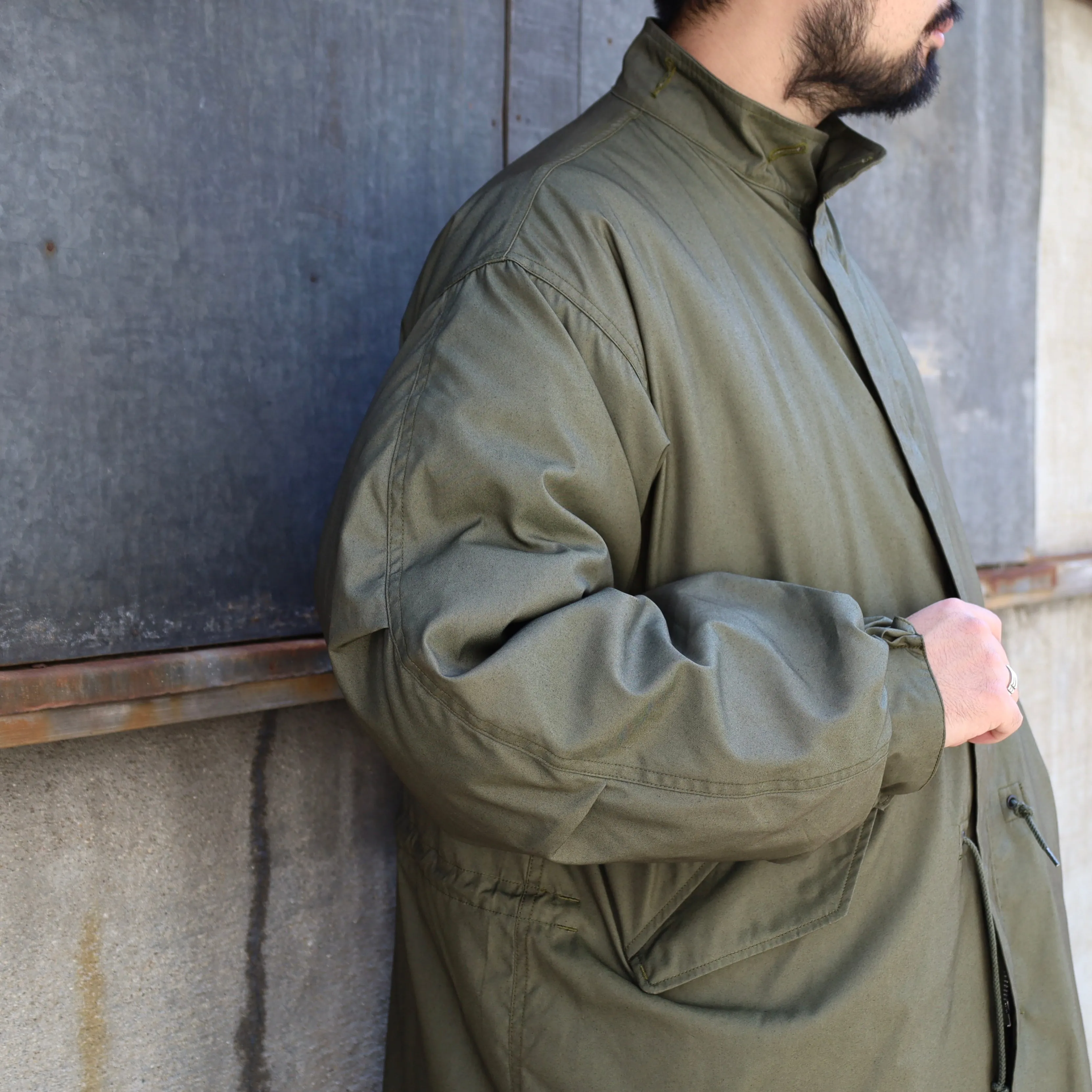 RMFC M65 FISHTAIL PARKA VINTAGE POPLIN  with DOWN LINER OLIVE