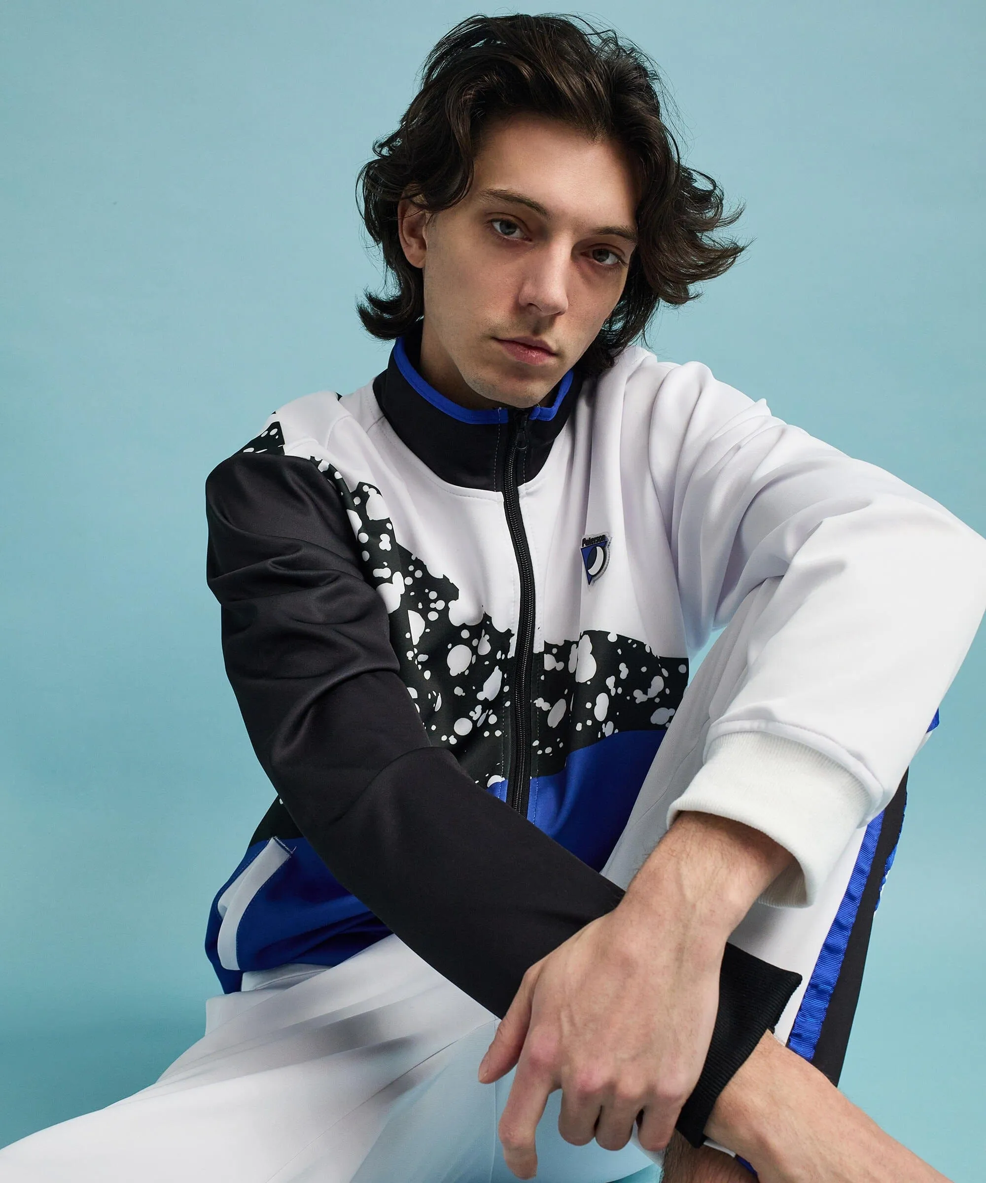 Roddick Track Jacket - White/Royal