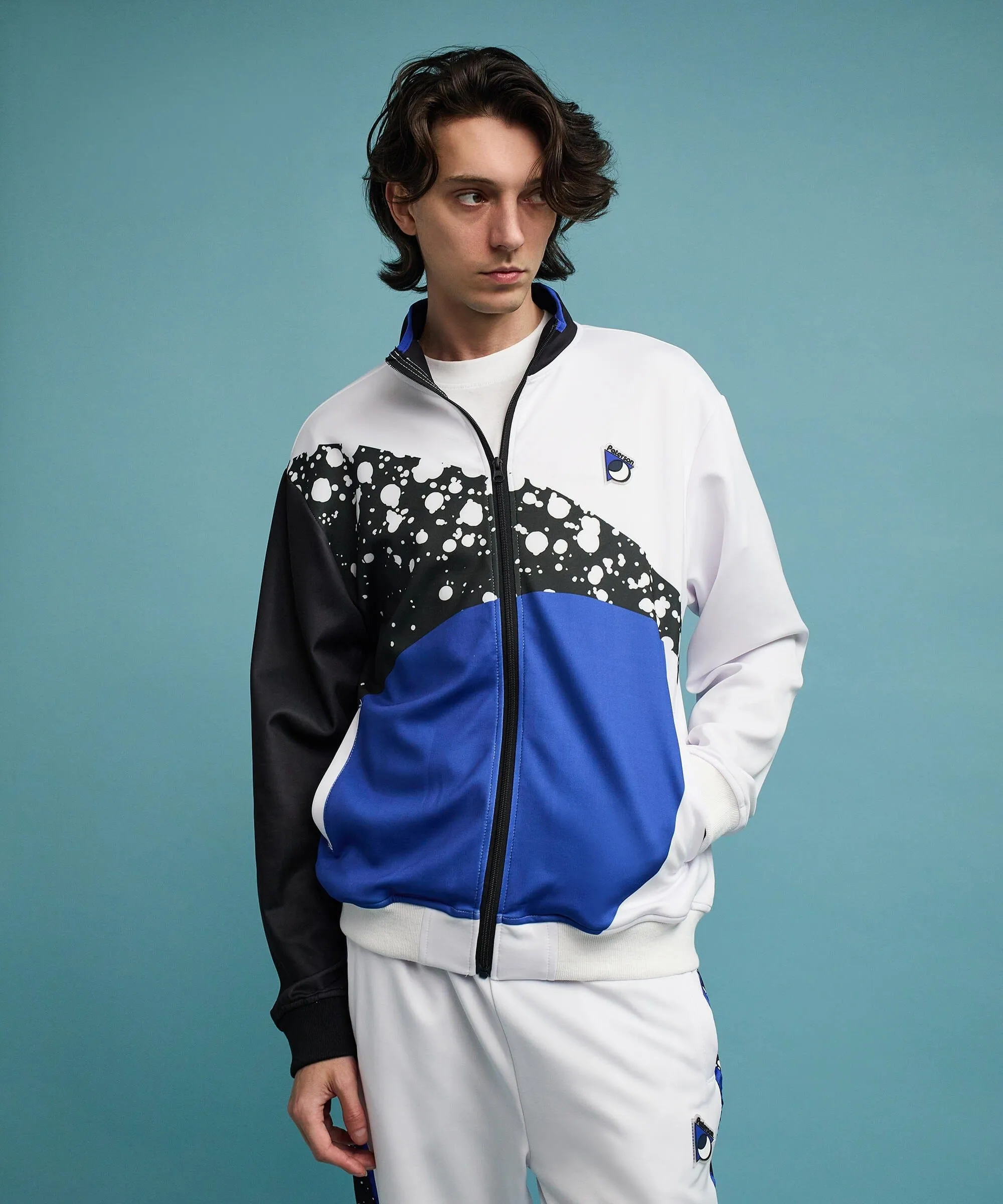 Roddick Track Jacket - White/Royal