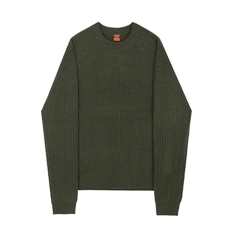 Round Collar Knit Sweater