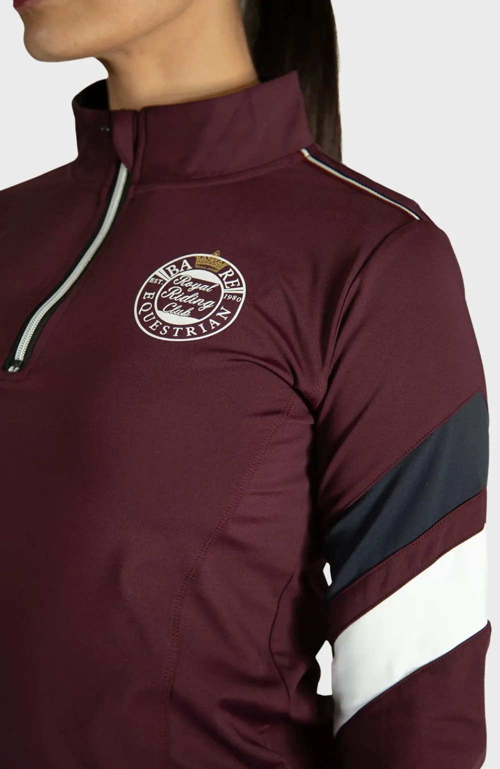 Royal Riding Club - Balmoral Baselayer - Merlot