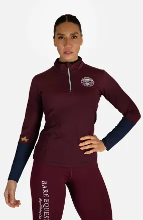 Royal Riding Club - Highgrove Baselayer - Merlot