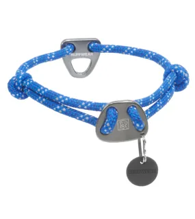 Ruffwear Knot-a-Collar™ Reflective Rope Dog Collar (Blue Pool)