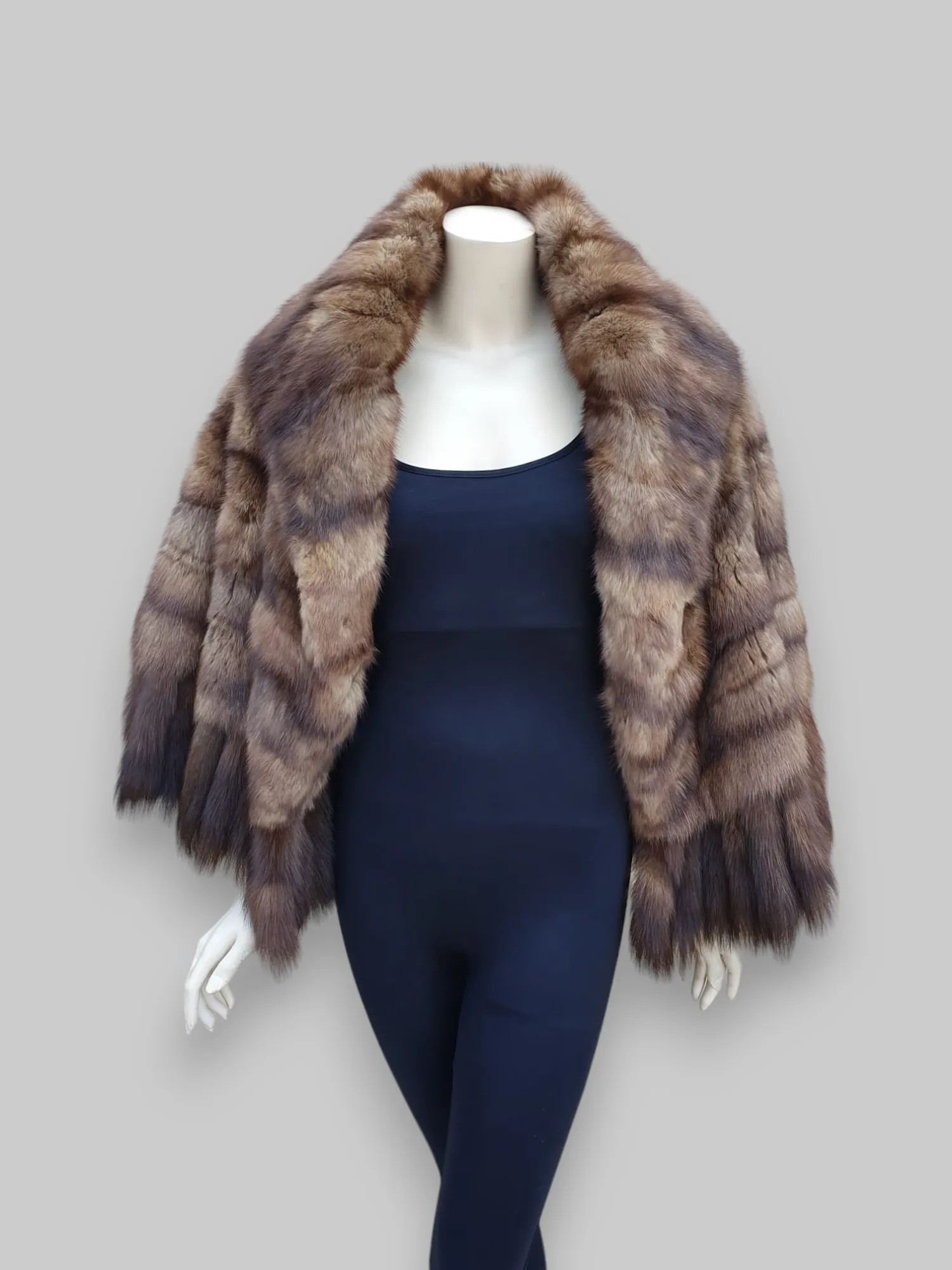 Russian Sable Cape w/ Tails