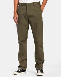 RVCA Weekend Stretch Chino Pants - Olive