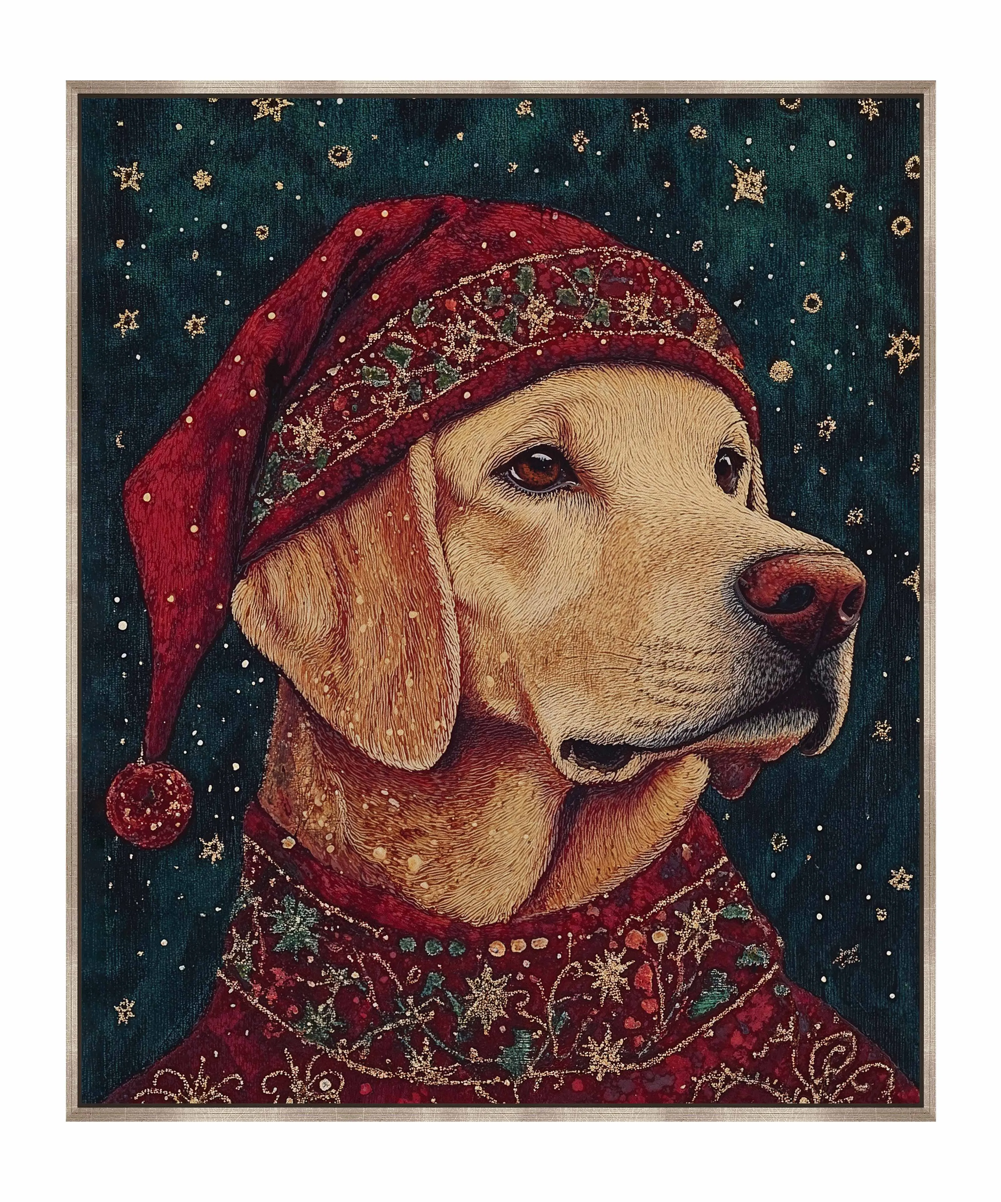 Santa’s Helper - Gallery Wrapped Canvas