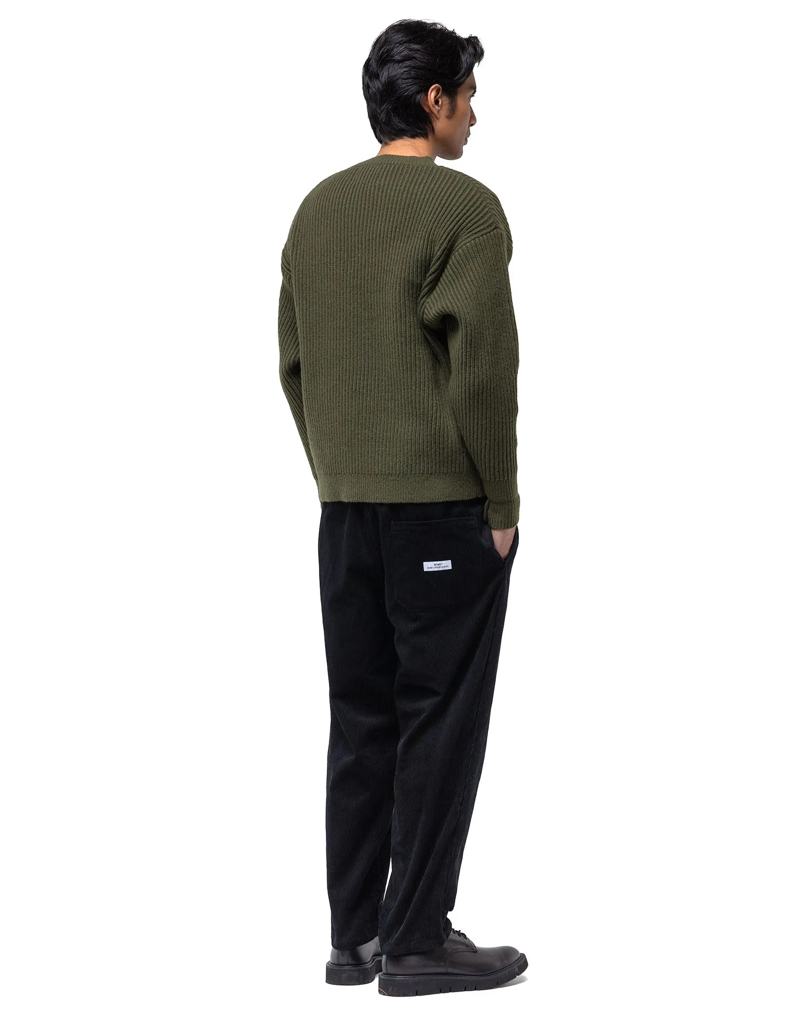 SDDT2003 / Trousers / COTTON. Corduroy Black