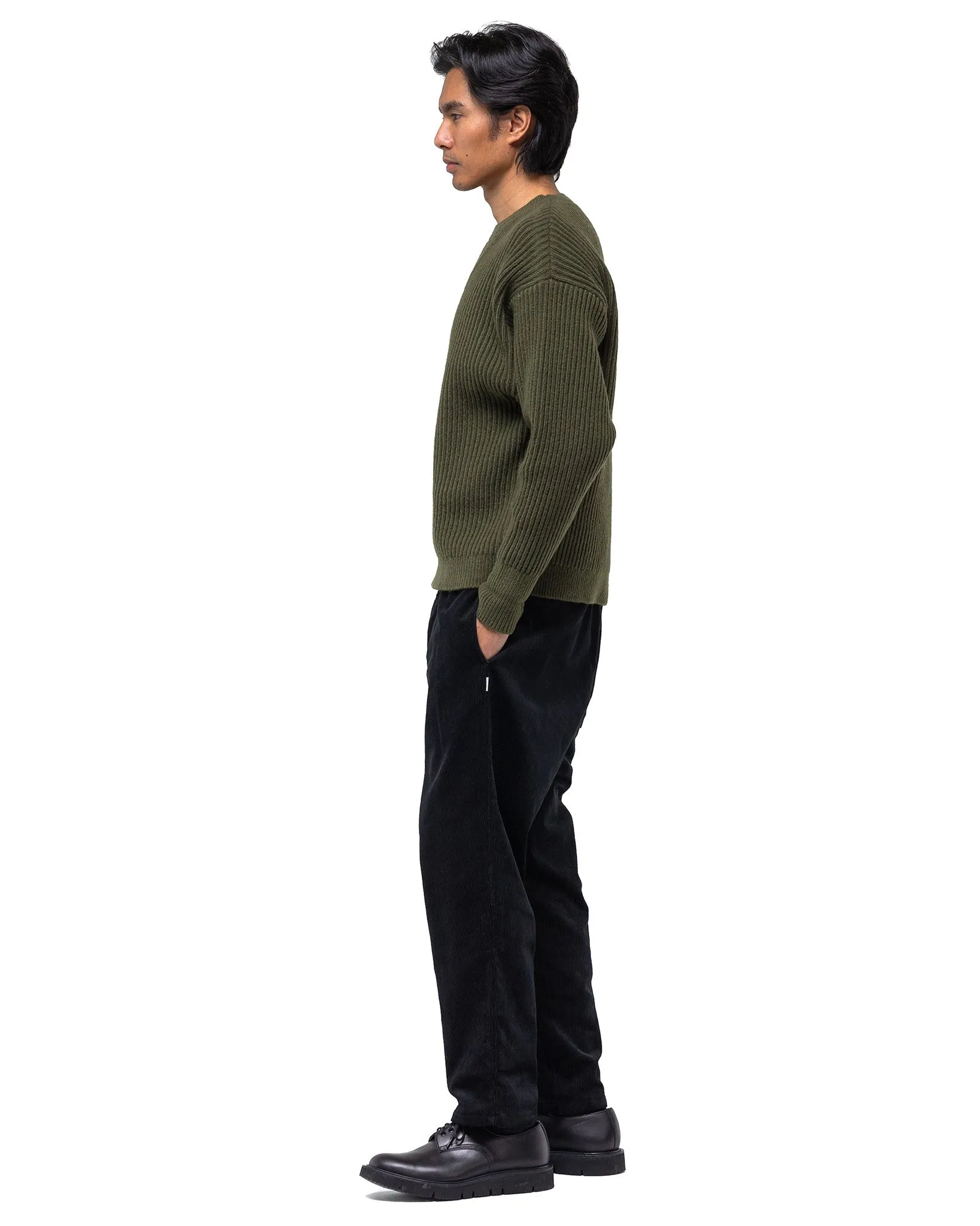 SDDT2003 / Trousers / COTTON. Corduroy Black