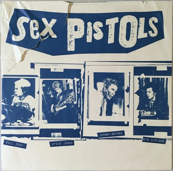 Sex Pistols - Never Mind The Bollocks Here's The Sex Pistols  (LP, Album, Jac) (VG )