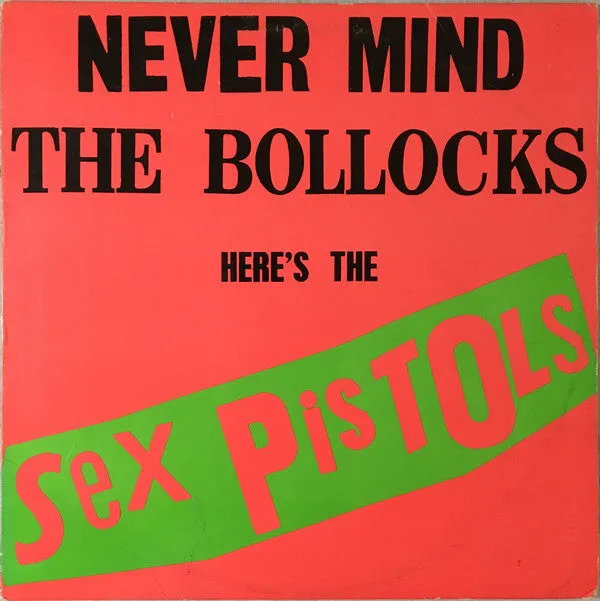 Sex Pistols - Never Mind The Bollocks Here's The Sex Pistols  (LP, Album, Jac) (VG )