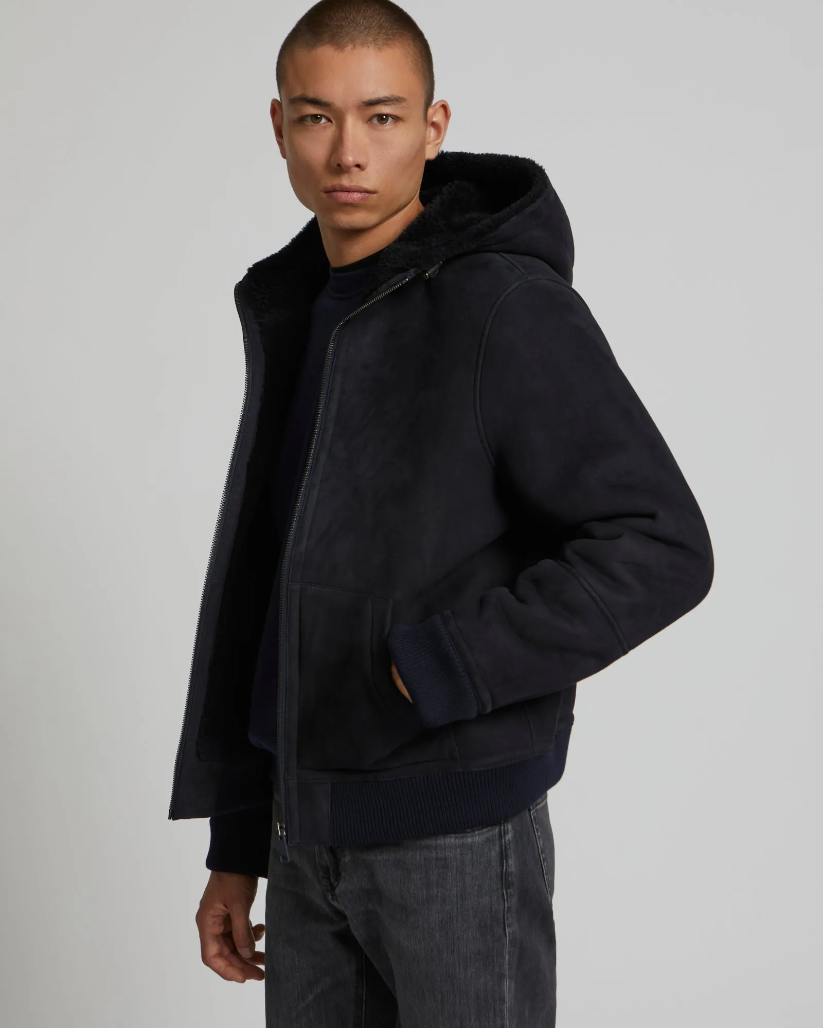 Shearling Hoodie