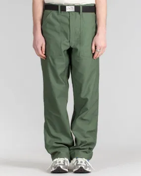 Stan Ray Made In USA OG Loose Fatigue Pants - Olive Sateen