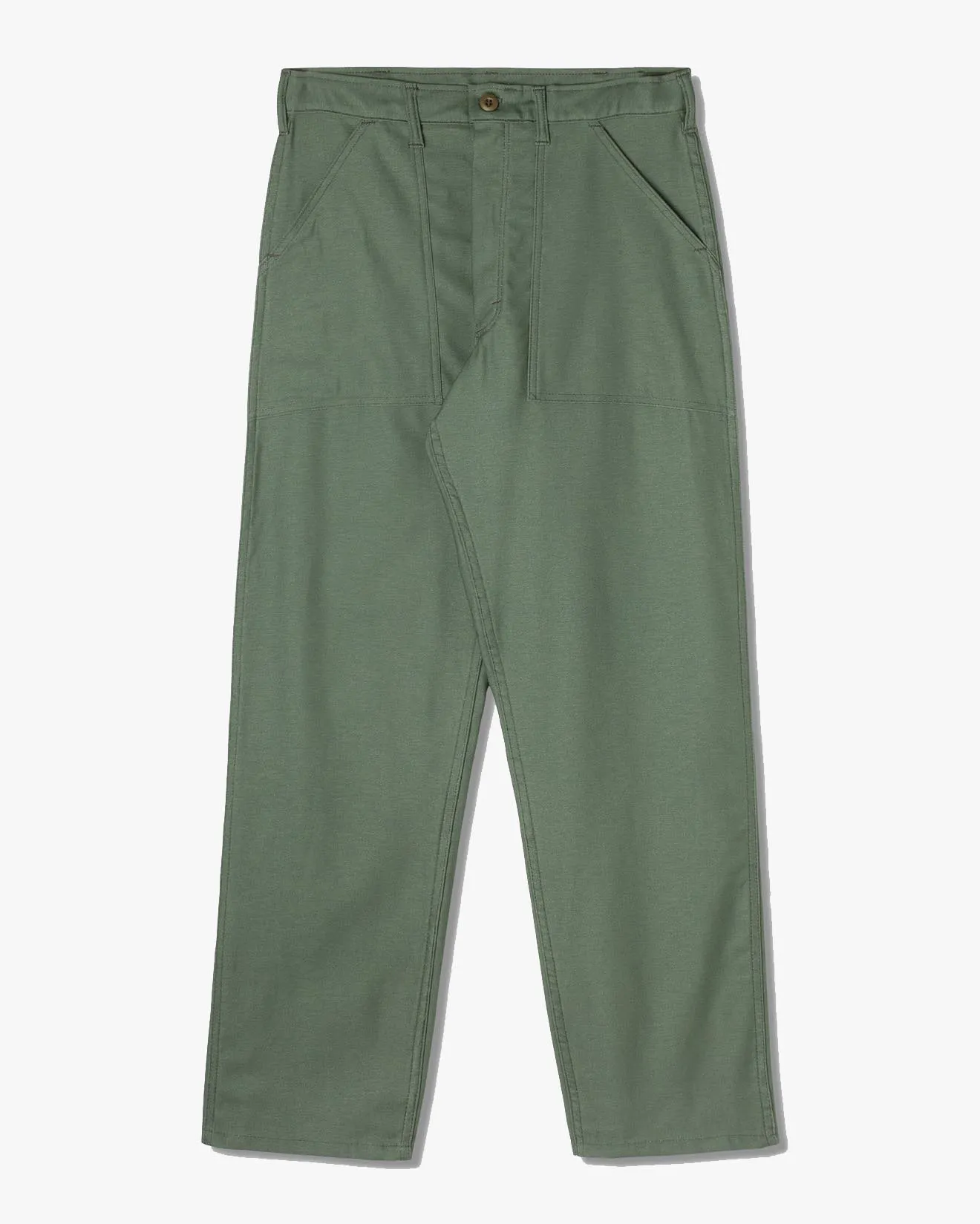 Stan Ray Made In USA OG Loose Fatigue Pants - Olive Sateen