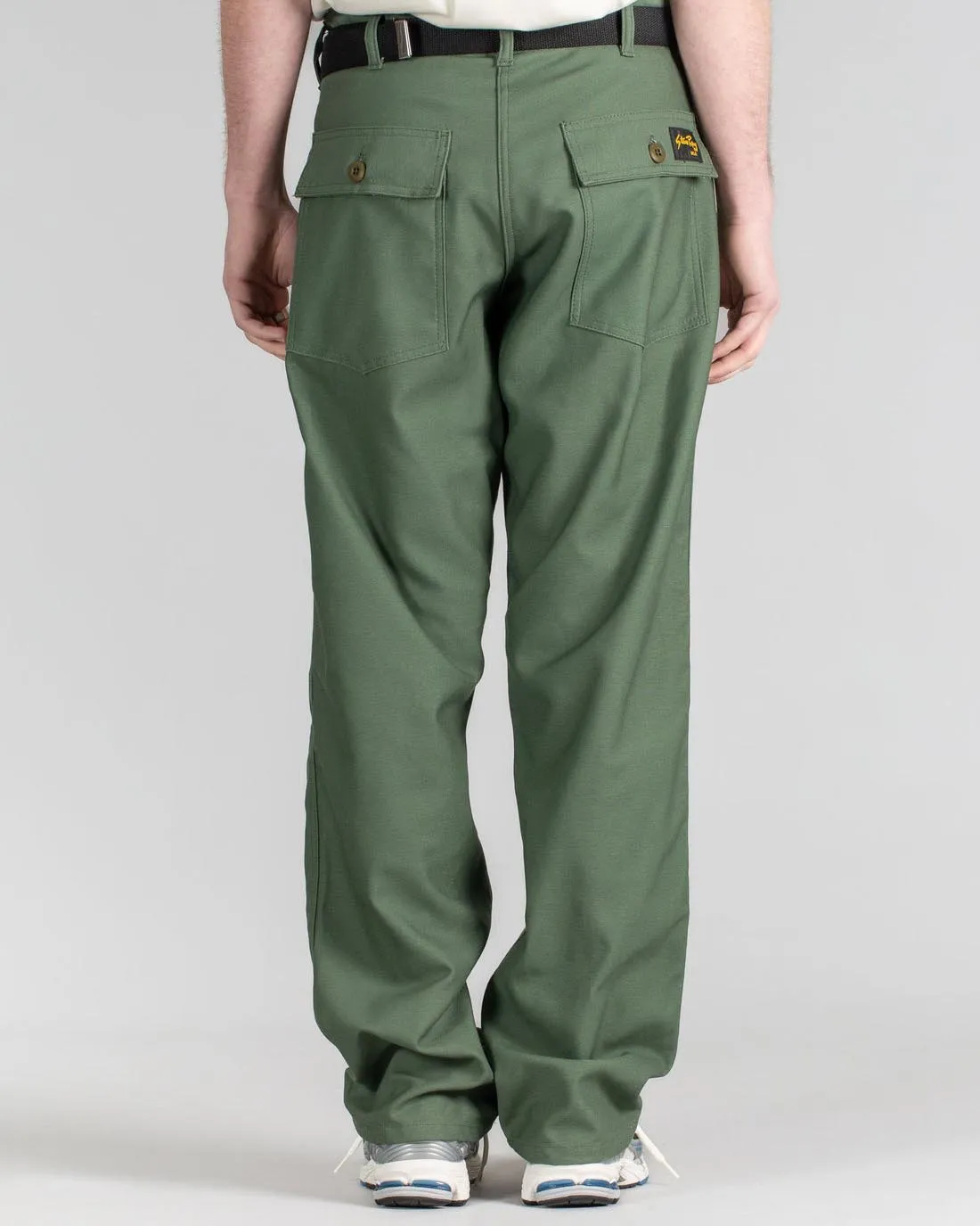 Stan Ray Made In USA OG Loose Fatigue Pants - Olive Sateen