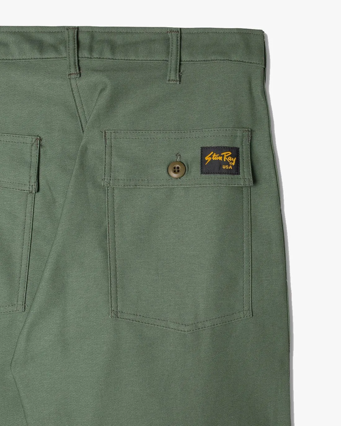 Stan Ray Made In USA OG Loose Fatigue Pants - Olive Sateen