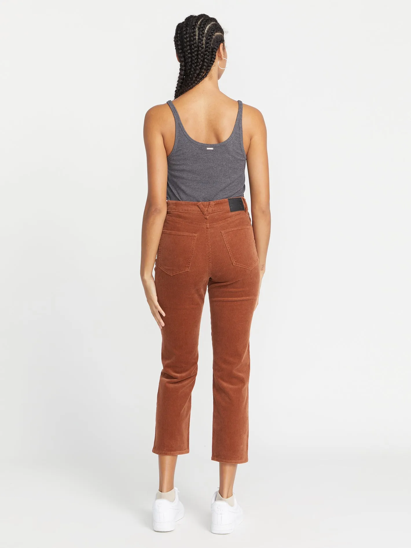 Stoned Straight Corduroy Pants - Nutmeg