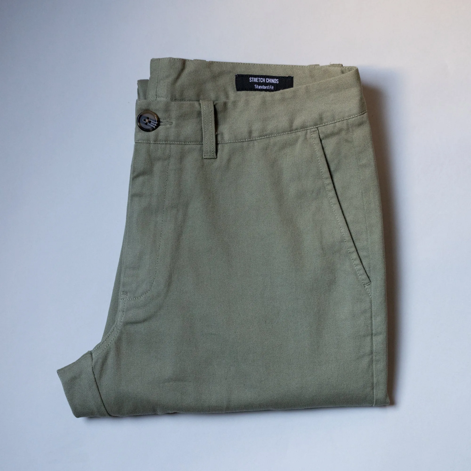 Stretch Chinos Slim Fit - Olive