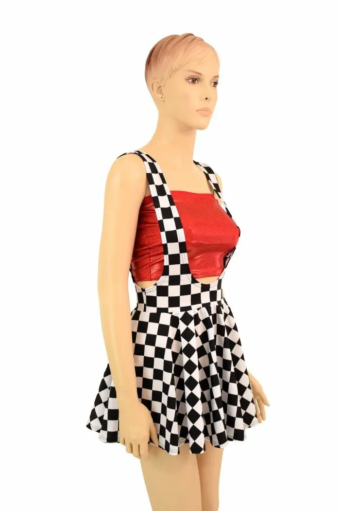 Suspender Mini Skirt