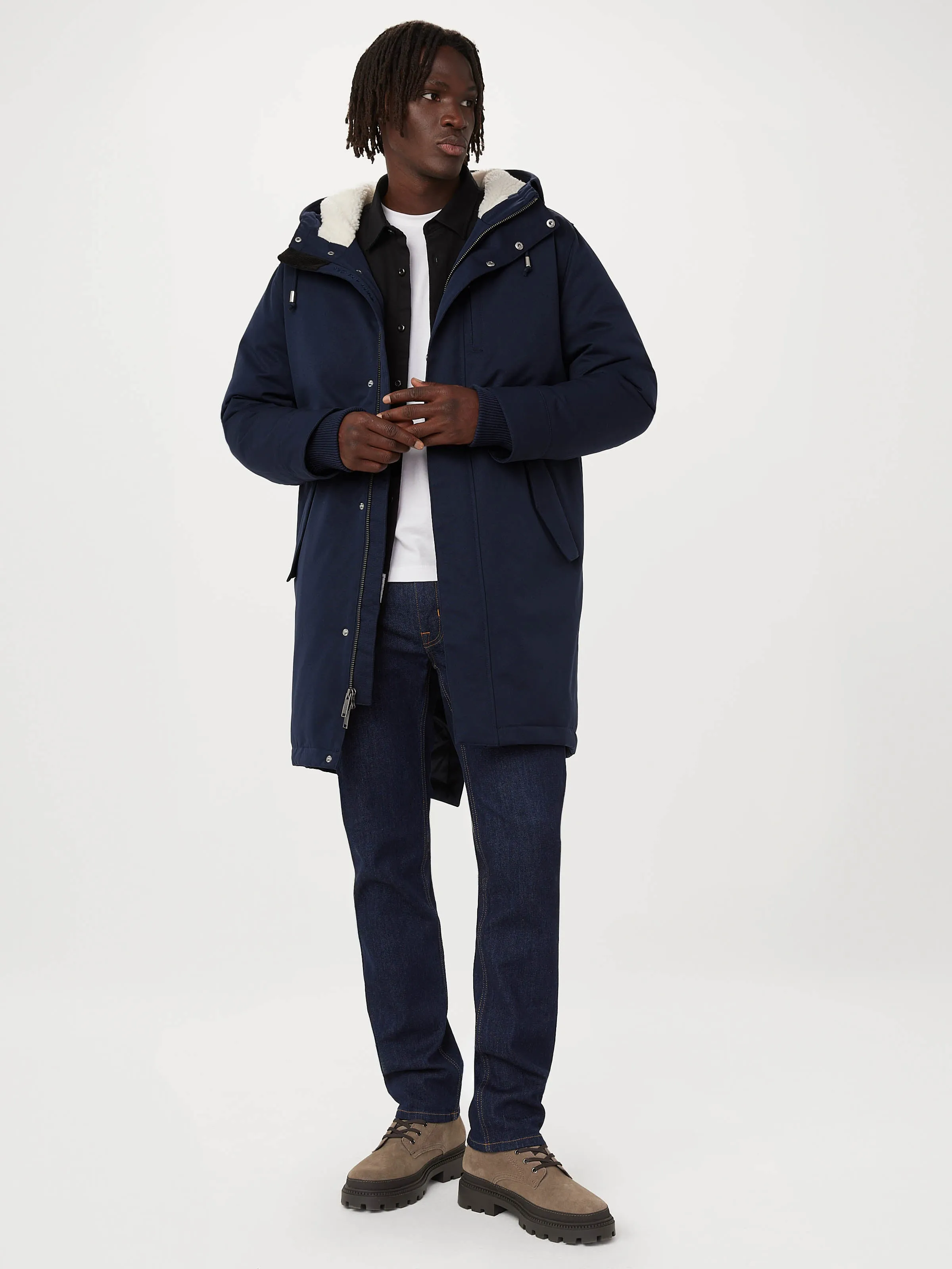 The Alpine Parka in Space Blue