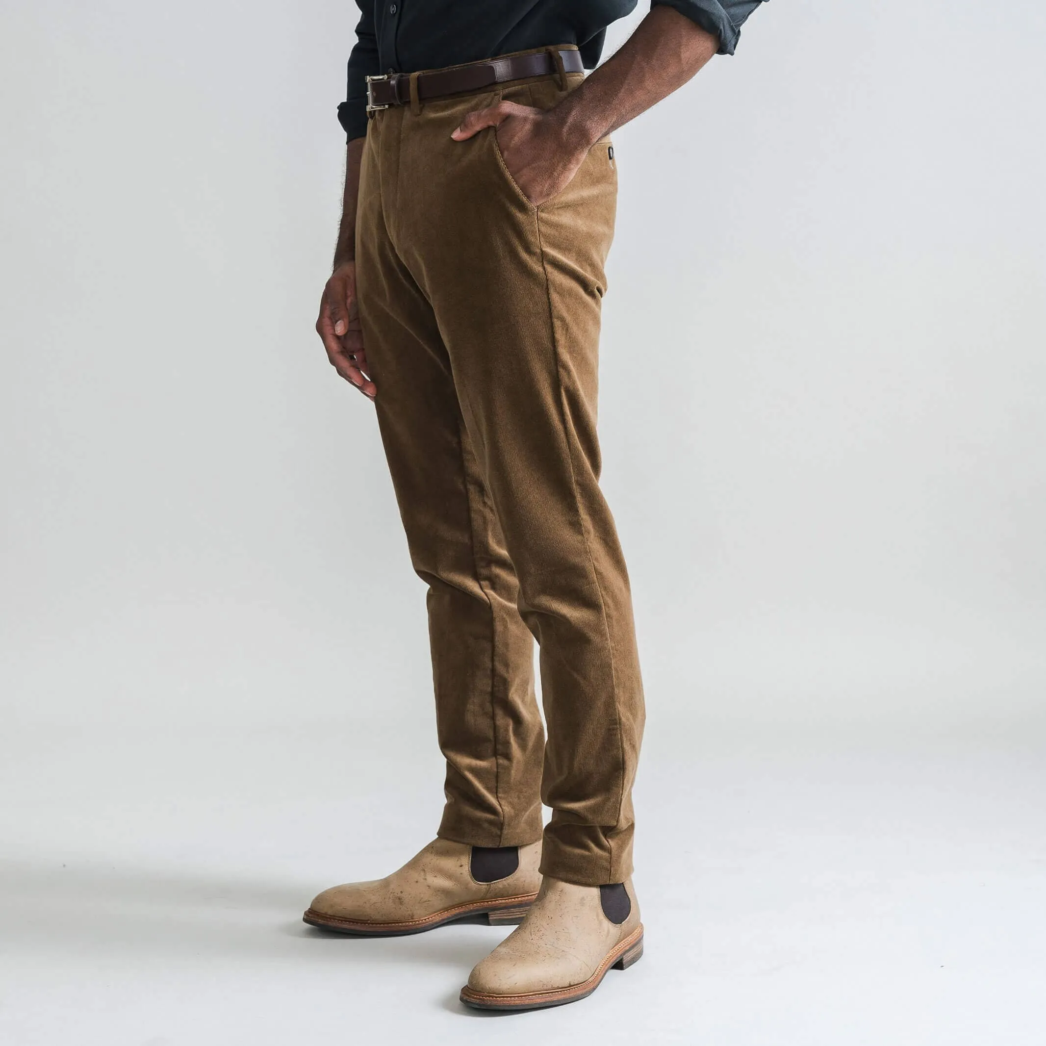 The Brown Corduroy Richmond Chino Custom Pant