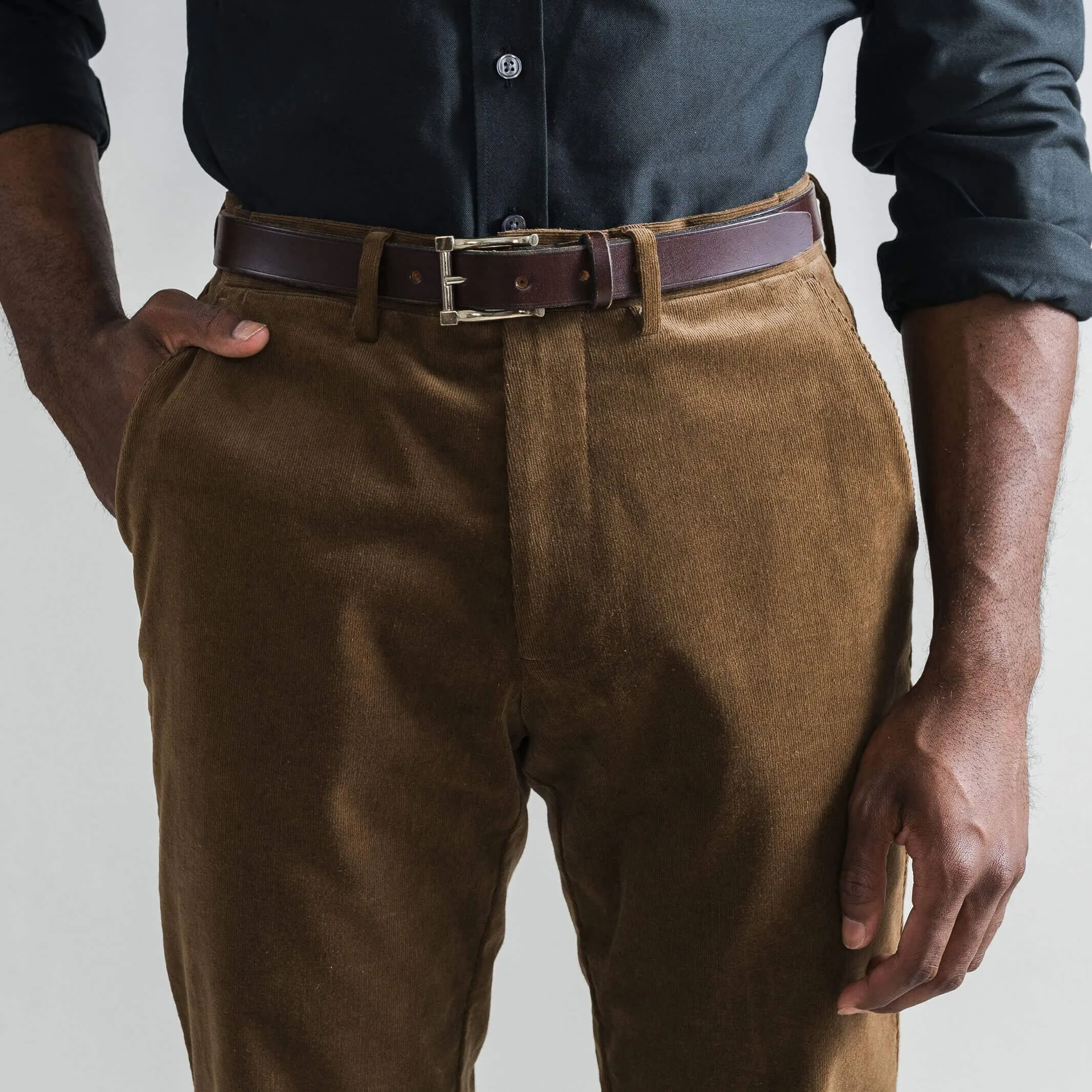 The Brown Corduroy Richmond Chino Custom Pant