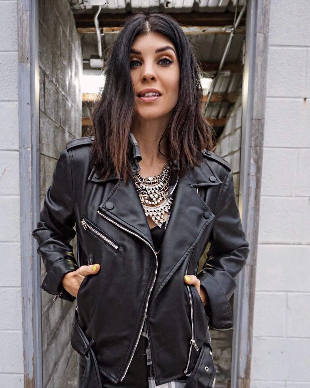 The Erin Vegan Leather Jacket