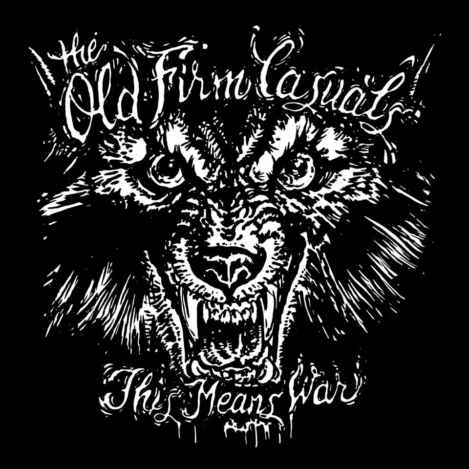 The Old Firm Casuals - This Means War Wolf/Grey Vinyl LP