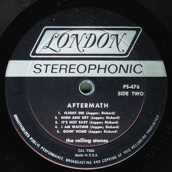 The Rolling Stones - Aftermath (LP, Album, Mon) (VG )