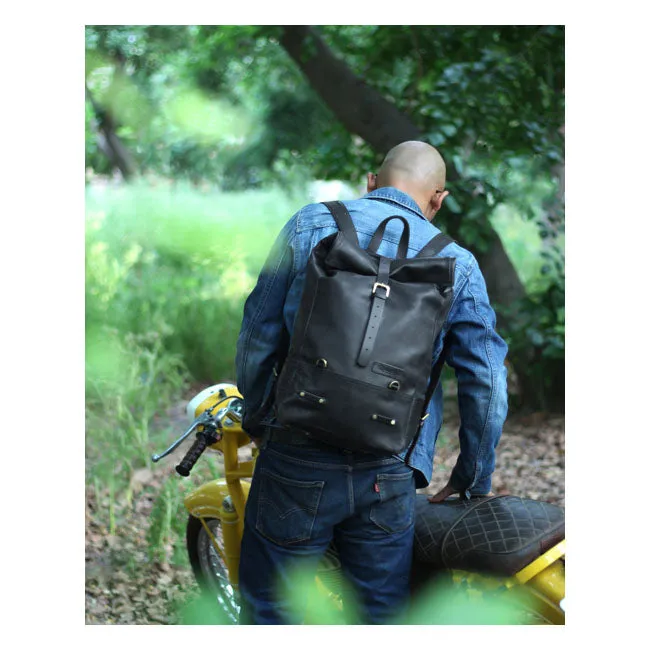 TRIP MACHINE BACKPACK PANNIER  - BLACK