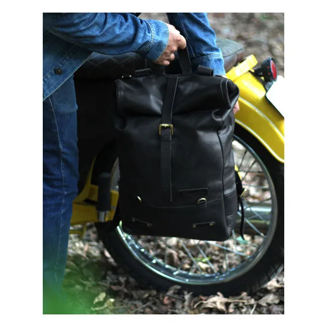 TRIP MACHINE BACKPACK PANNIER  - BLACK