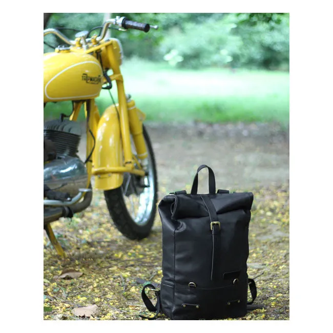 TRIP MACHINE BACKPACK PANNIER  - BLACK