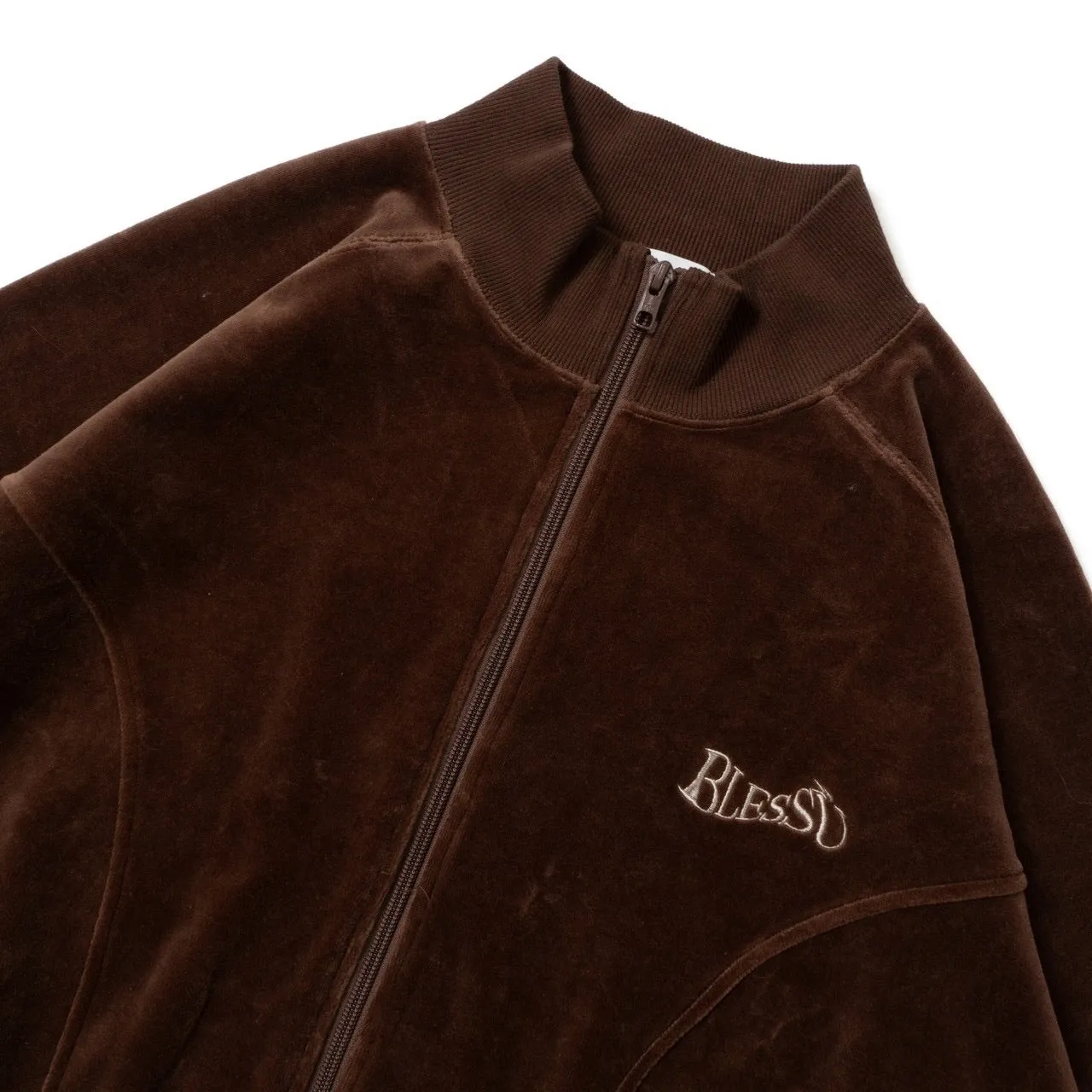 velours track jacket