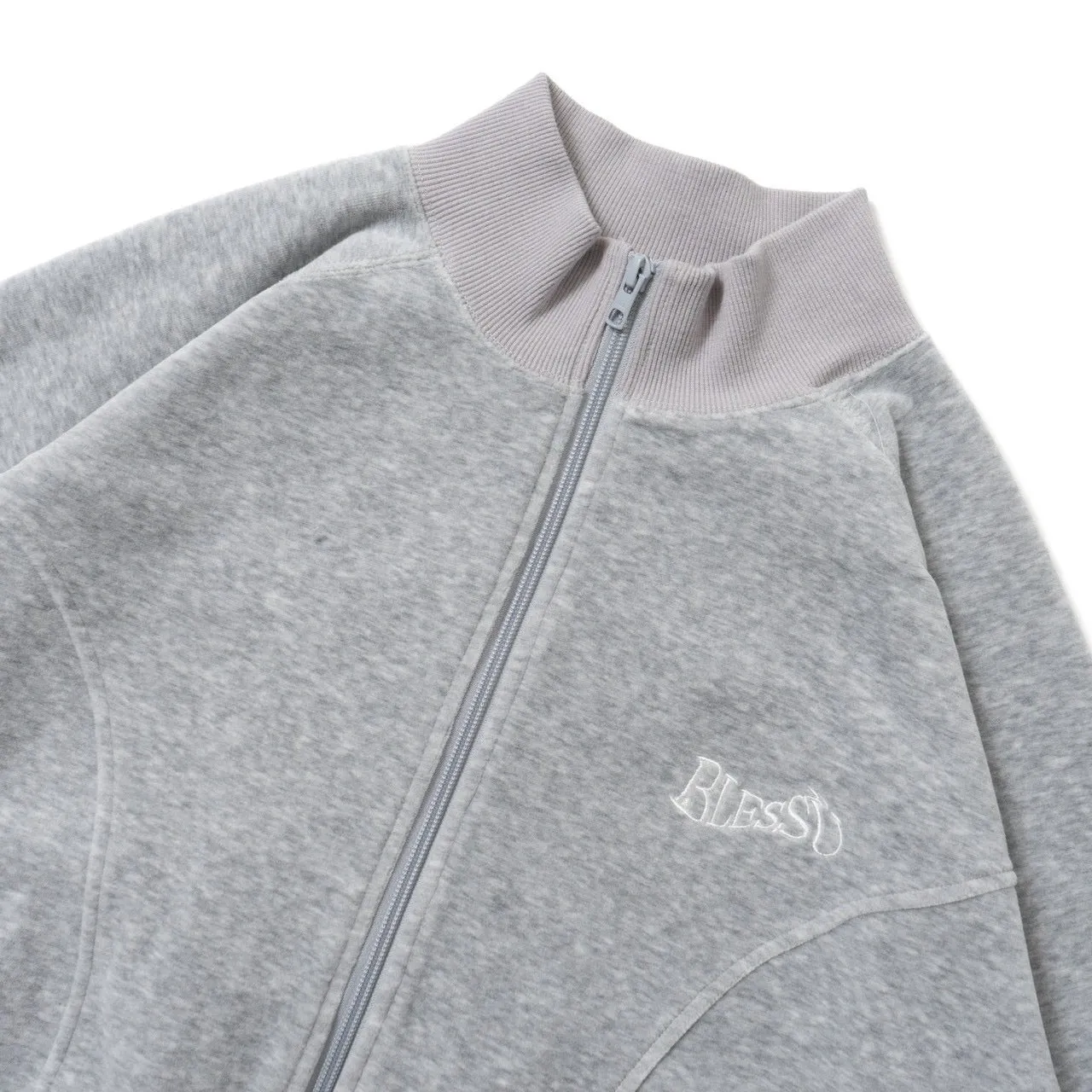 velours track jacket