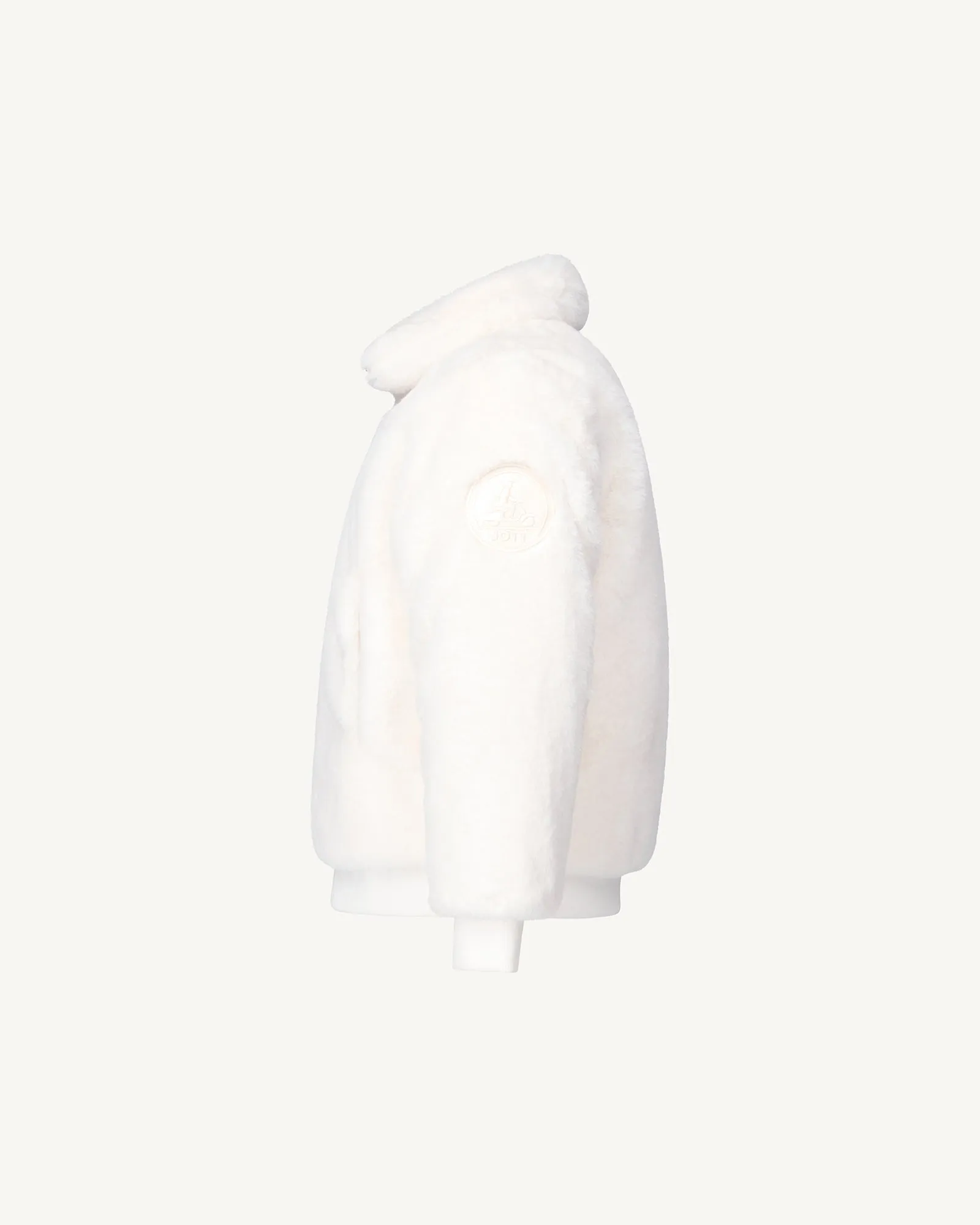 White Vali 2.0 Ffur kid's Grand Froid reversible puffer jacket