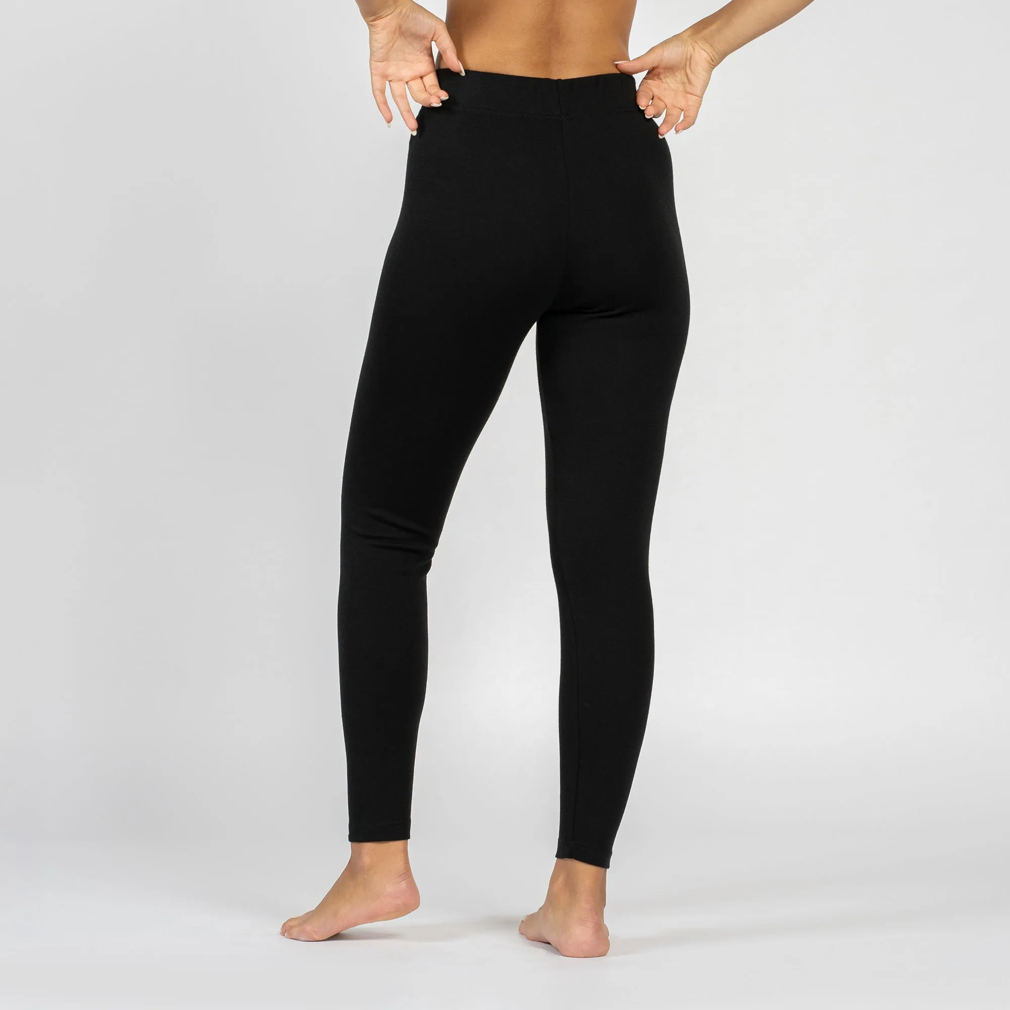 Women's 250 Long Sleeve & Leggings 2-Piece Black