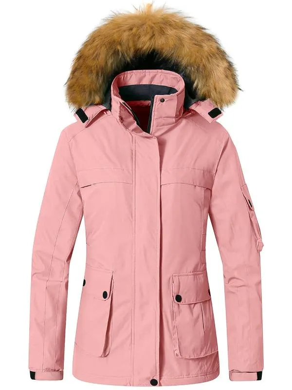 Women's Waterproof Ski Jacket Winter Parka Jacket Snow Coat Atna 110