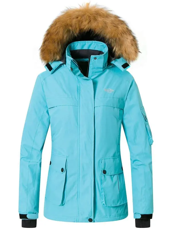 Women's Waterproof Ski Jacket Winter Parka Jacket Snow Coat Atna 110