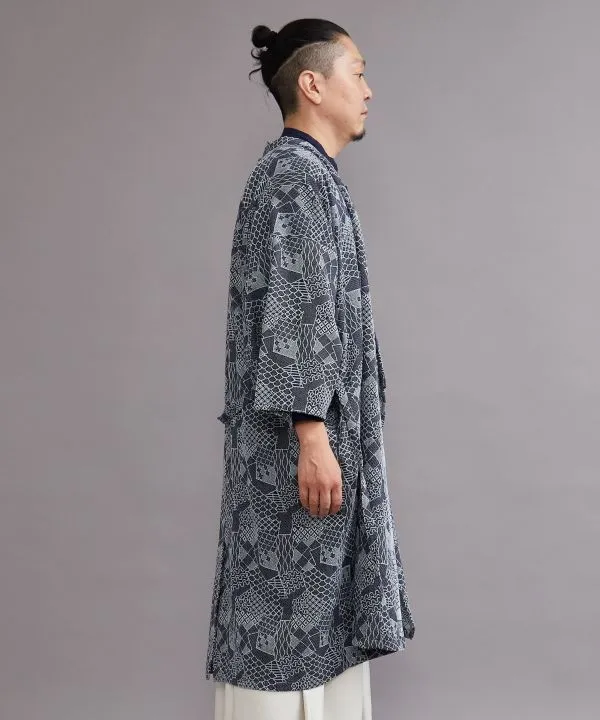 YABURE-SASHIKO Unisex HAORI Jacket