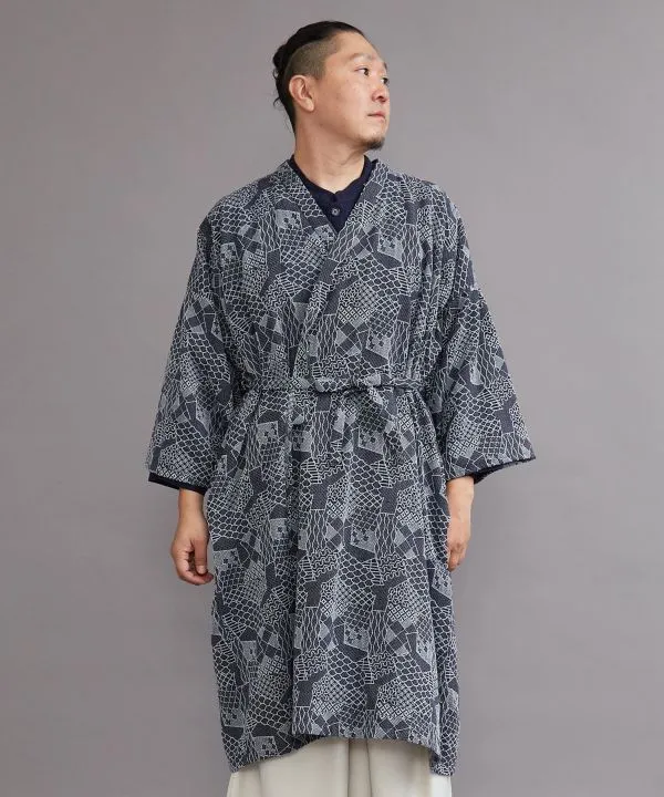 YABURE-SASHIKO Unisex HAORI Jacket