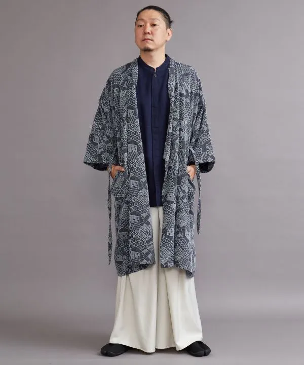 YABURE-SASHIKO Unisex HAORI Jacket