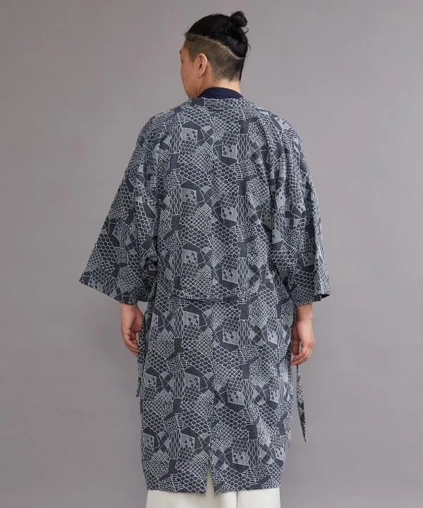 YABURE-SASHIKO Unisex HAORI Jacket