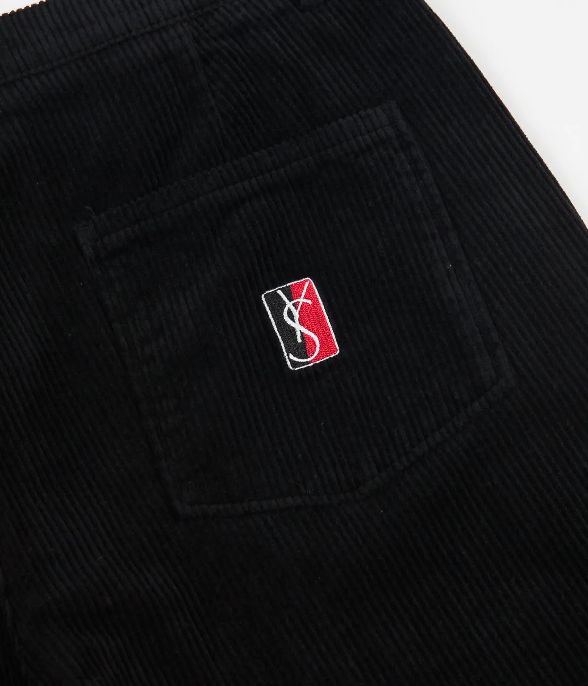 Yardsale YS Corduroy Slacks  - Black / White